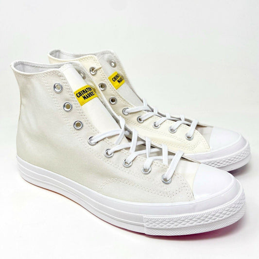 Converse Chuck 70 Hi x Chinatown Market White UV Color Changing Mens Sneakers