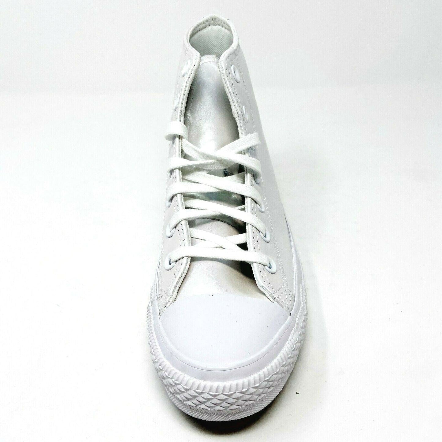 Converse Chuck Taylor All Star Hi White Iridescent Womens Casual Shoes 566094C