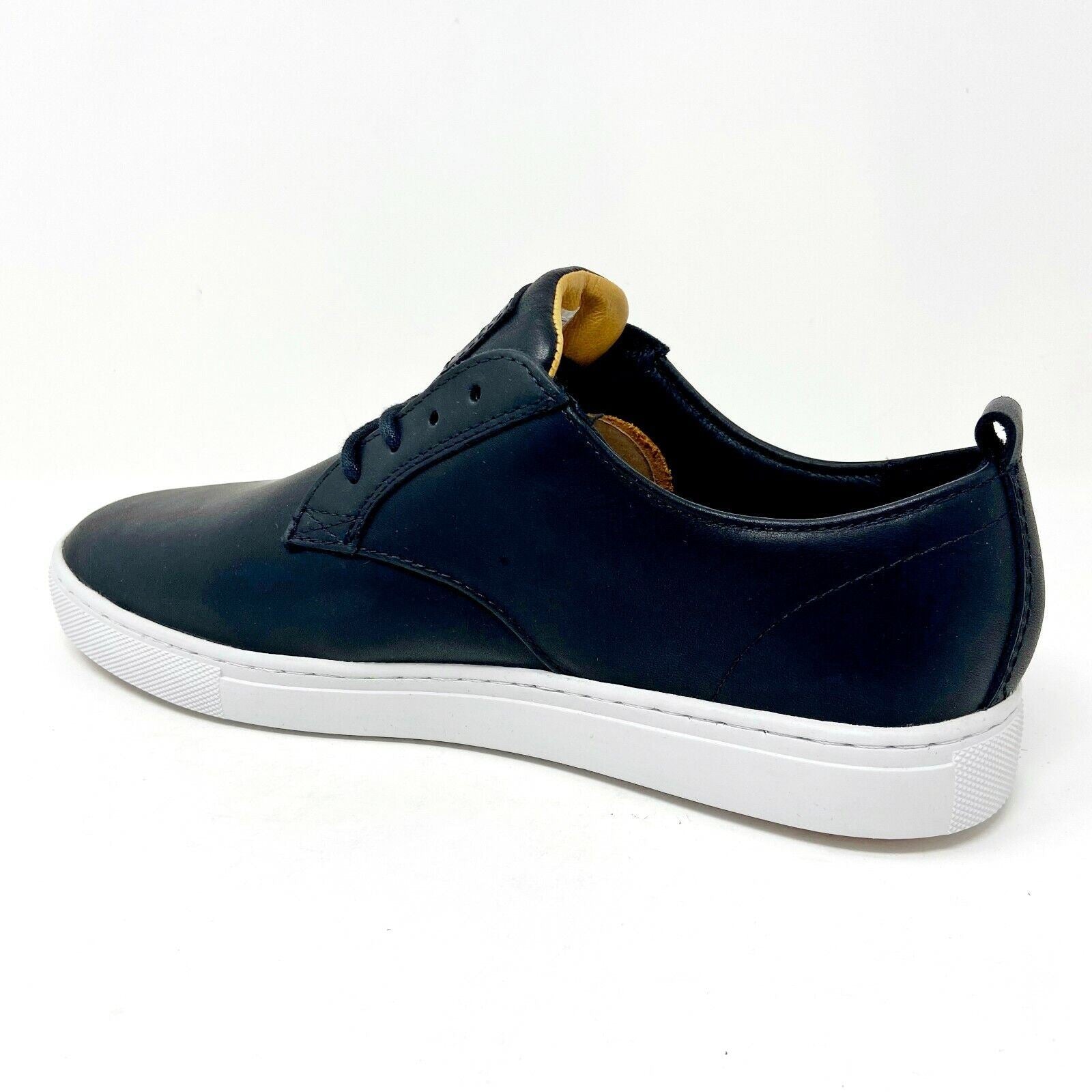 Clae Ellington SP Black Leather Mens Casual Sneakers