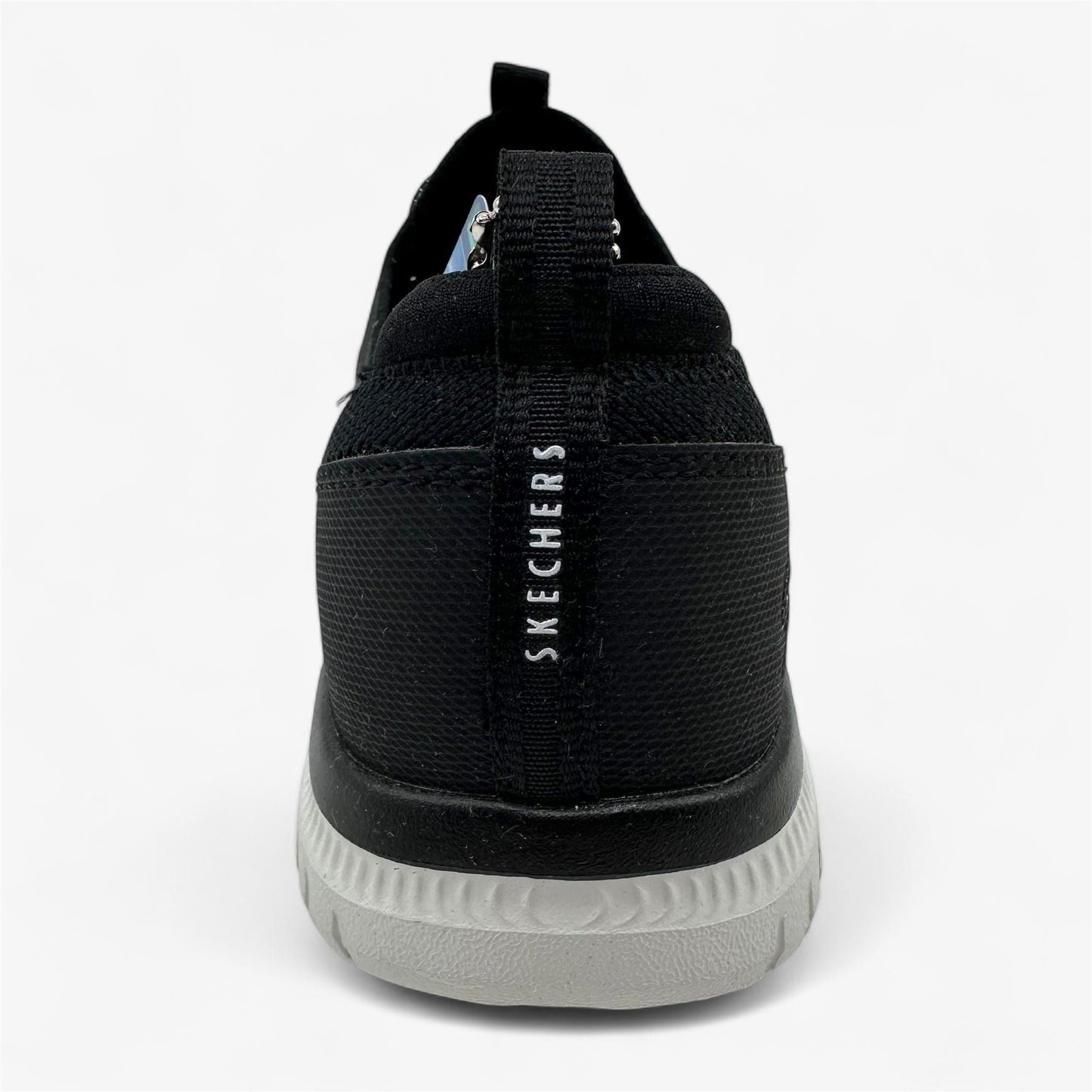 Skechers Virtue Twilight Black White Womens Athletic Sneaker