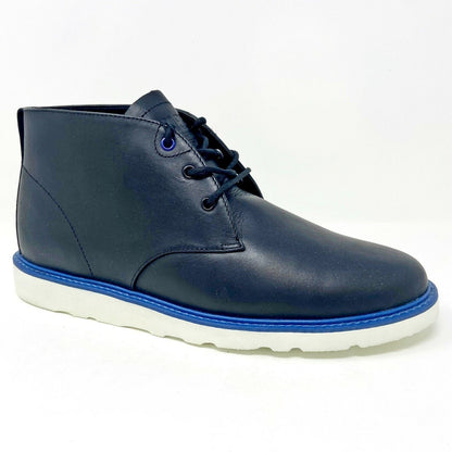 Clae Strayhorn Vibram Black Blue Mens Casual Sneakers