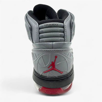 Jordan Ol' School Cool Grey Gym Red Black White Mens Size 10.5 Athletic Sneaker