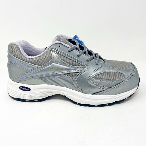 Reebok Work On Line Light Grey Oxford Womens Wide Composite Toe Sneakers RB448