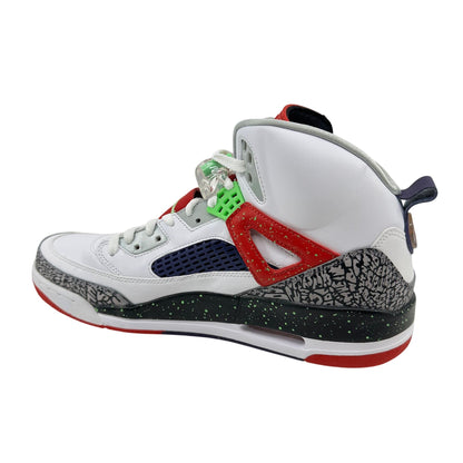 Jordan Spizike White Poison Green Red Mens Athletic Sneaker