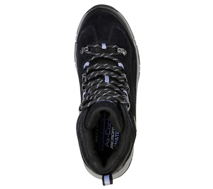 Women's Relaxed Fit Skechers 167004 Trego Alpine Trail Outdoor Hiking Boots - Black/Charcoal
