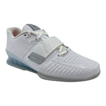 Nike Romaleos 3 XD White Metallic Platinum Mens Athletic Sneaker