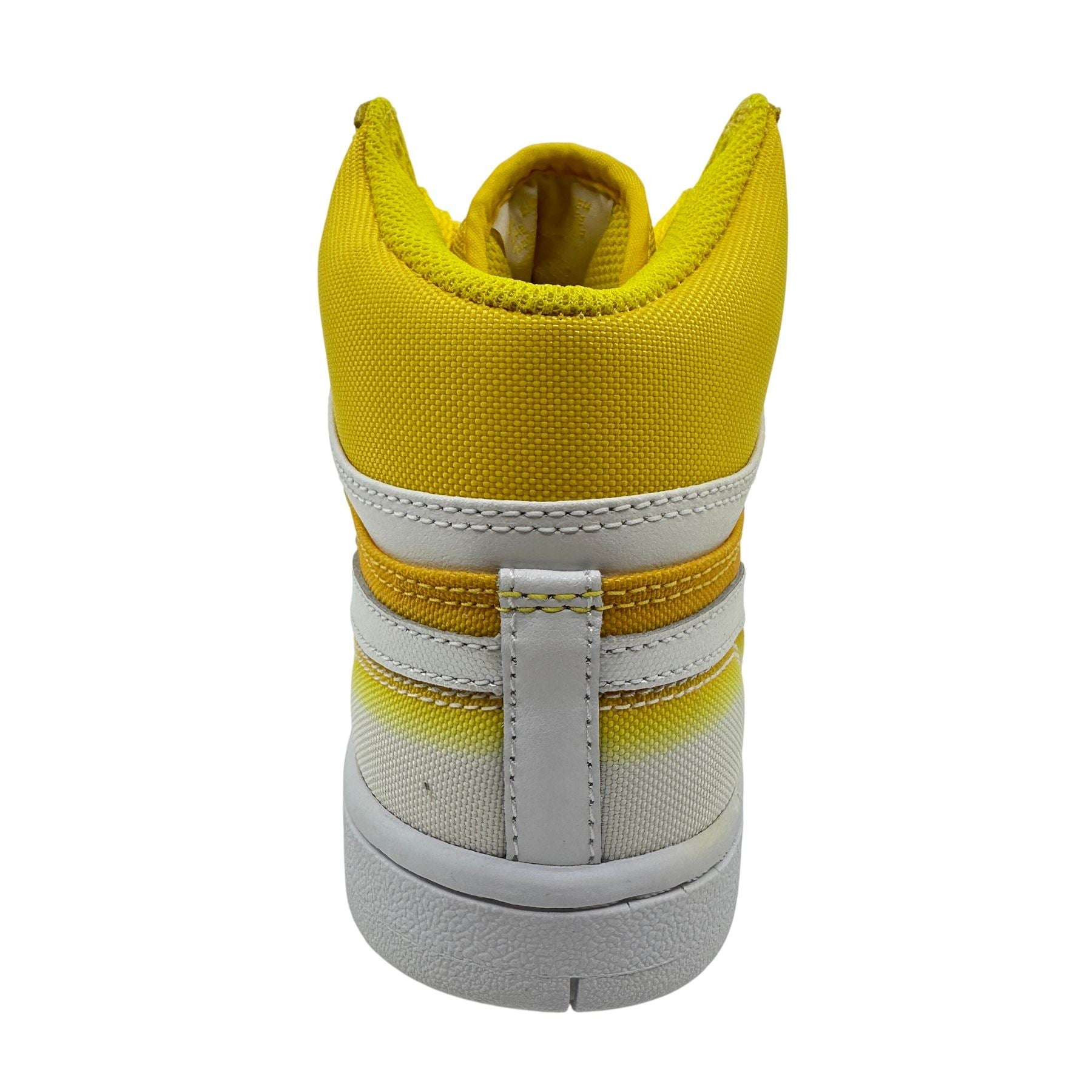 Nike Court Force High Tour Yellow White Womens Athletic Sneaker