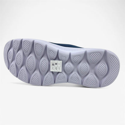 Skechers Go Walk Flex Grand Entry Blue Womens Wide Athletic Sneaker
