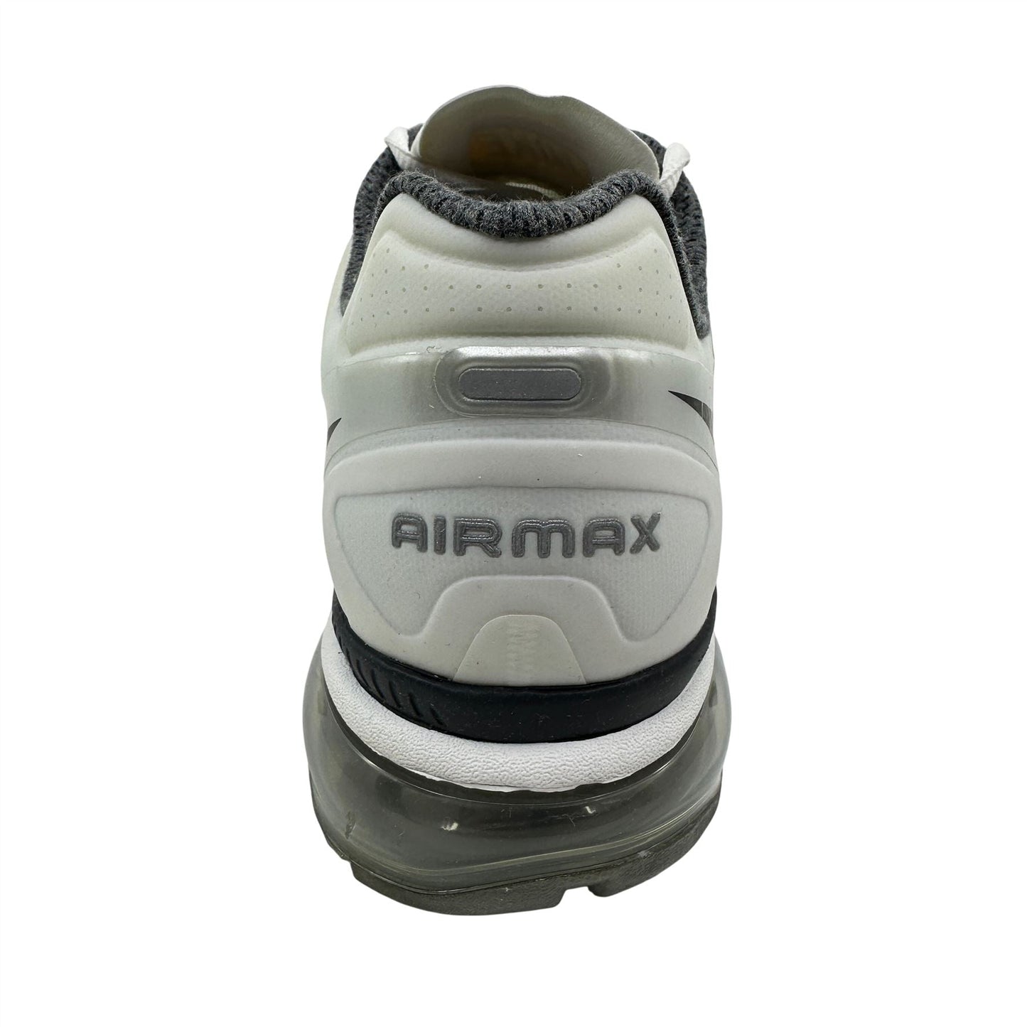 Nike Air Max+ 2012 Summit White Silver Mens Size 10 Athletic Sneaker