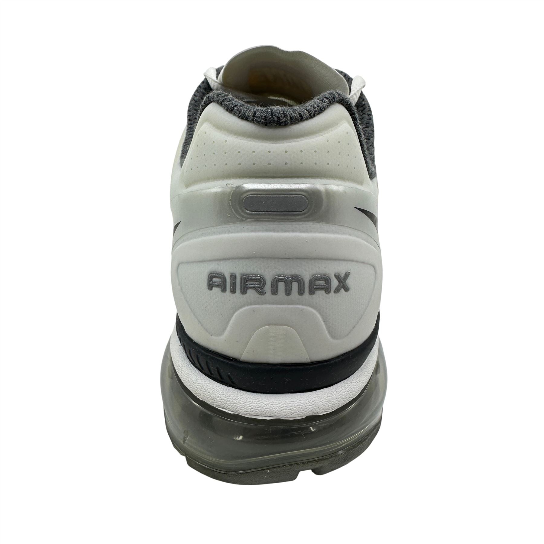Nike Air Max+ 2012 Summit White Silver Mens Size 10 Athletic Sneaker