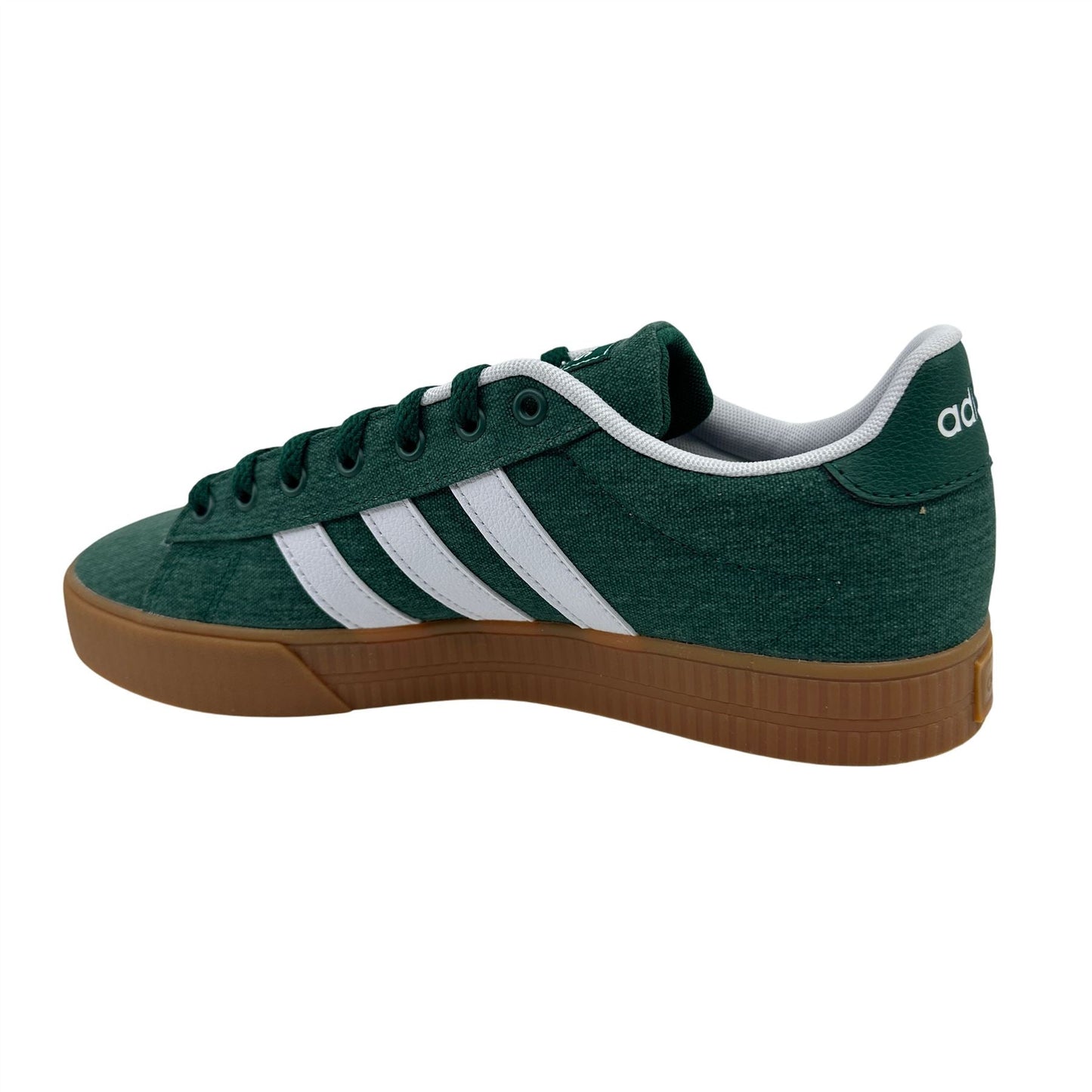 Adidas Daily 3.0 Collegiate Green White Gum Mens Athletic Sneaker