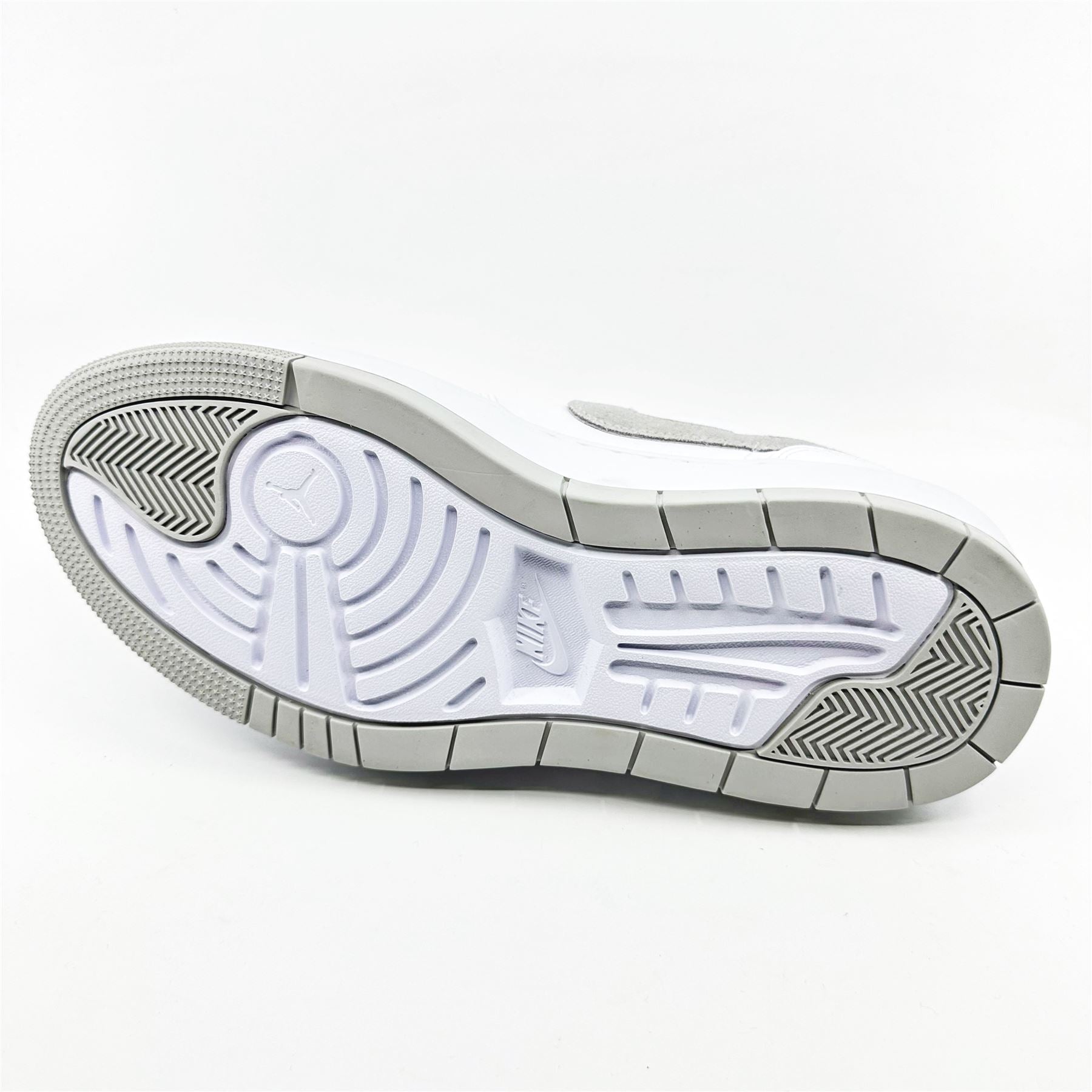Jordan Air Jordan 1 Elevate Low White Natural Grey White Womens Athletic Sneaker