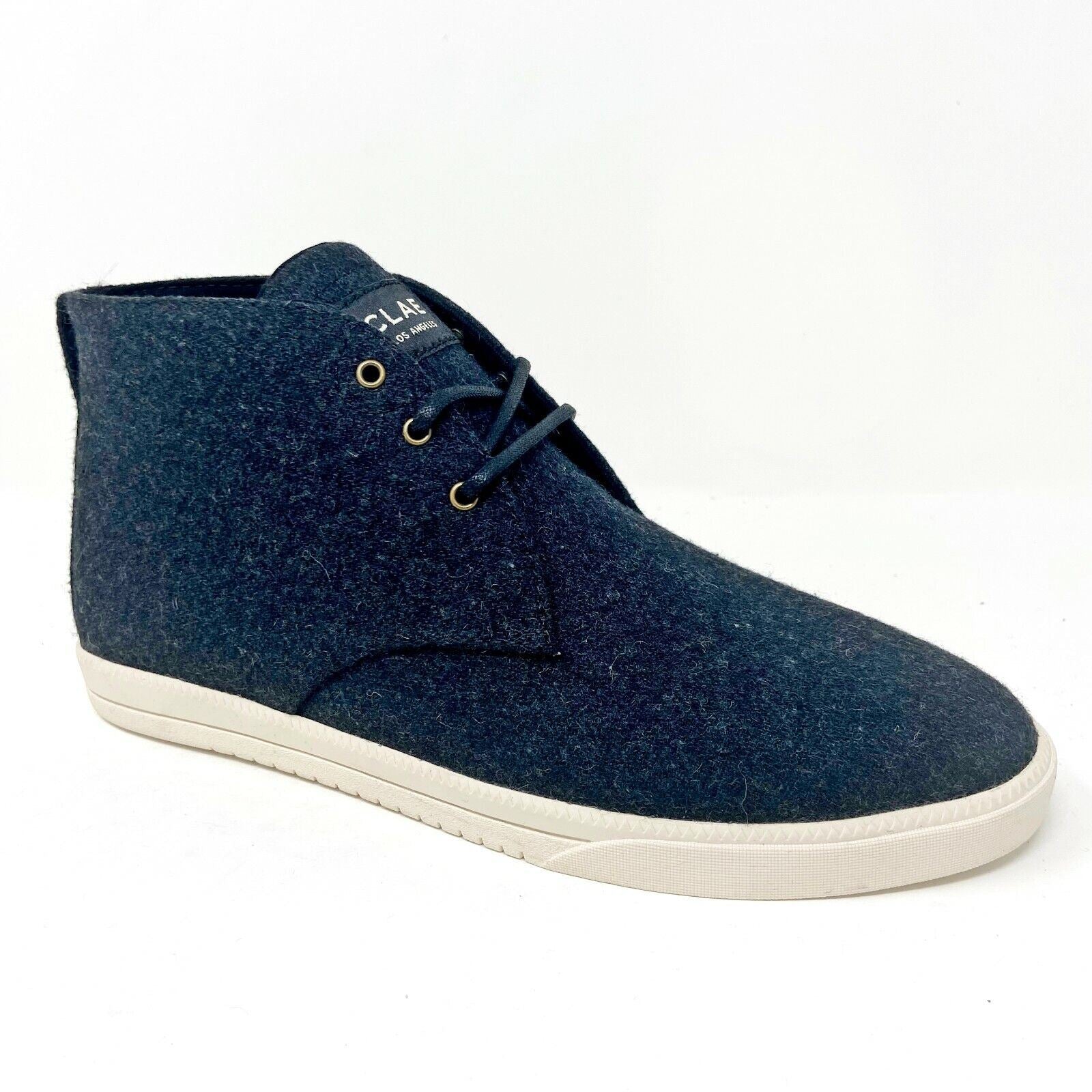 Clae Strayhorn Textile Black Textile Mens Size 7 Premium Sneakers