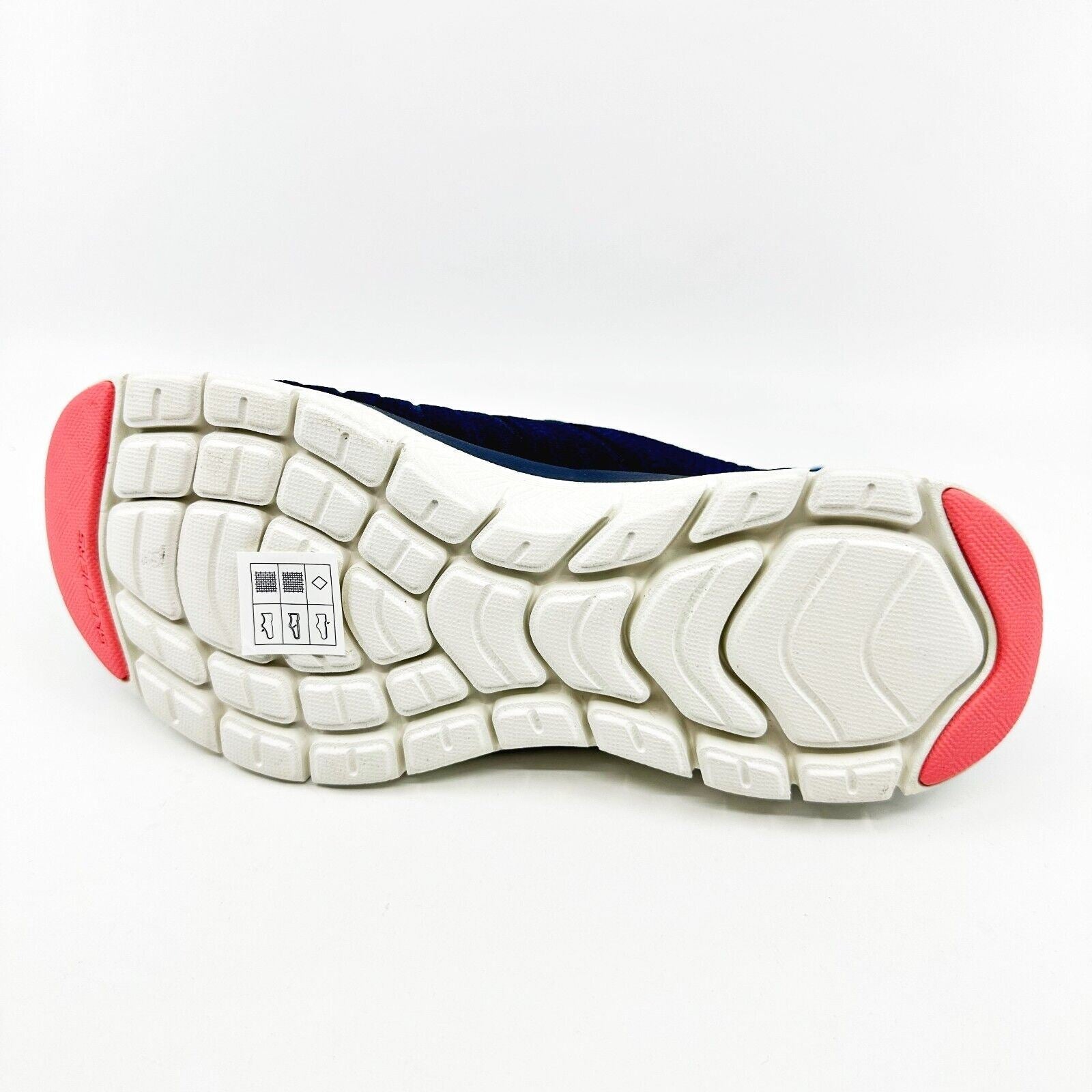 Skechers Flex Appeal 4.0 Victory Lap Navy Lavender Womens Athletic Shoes
