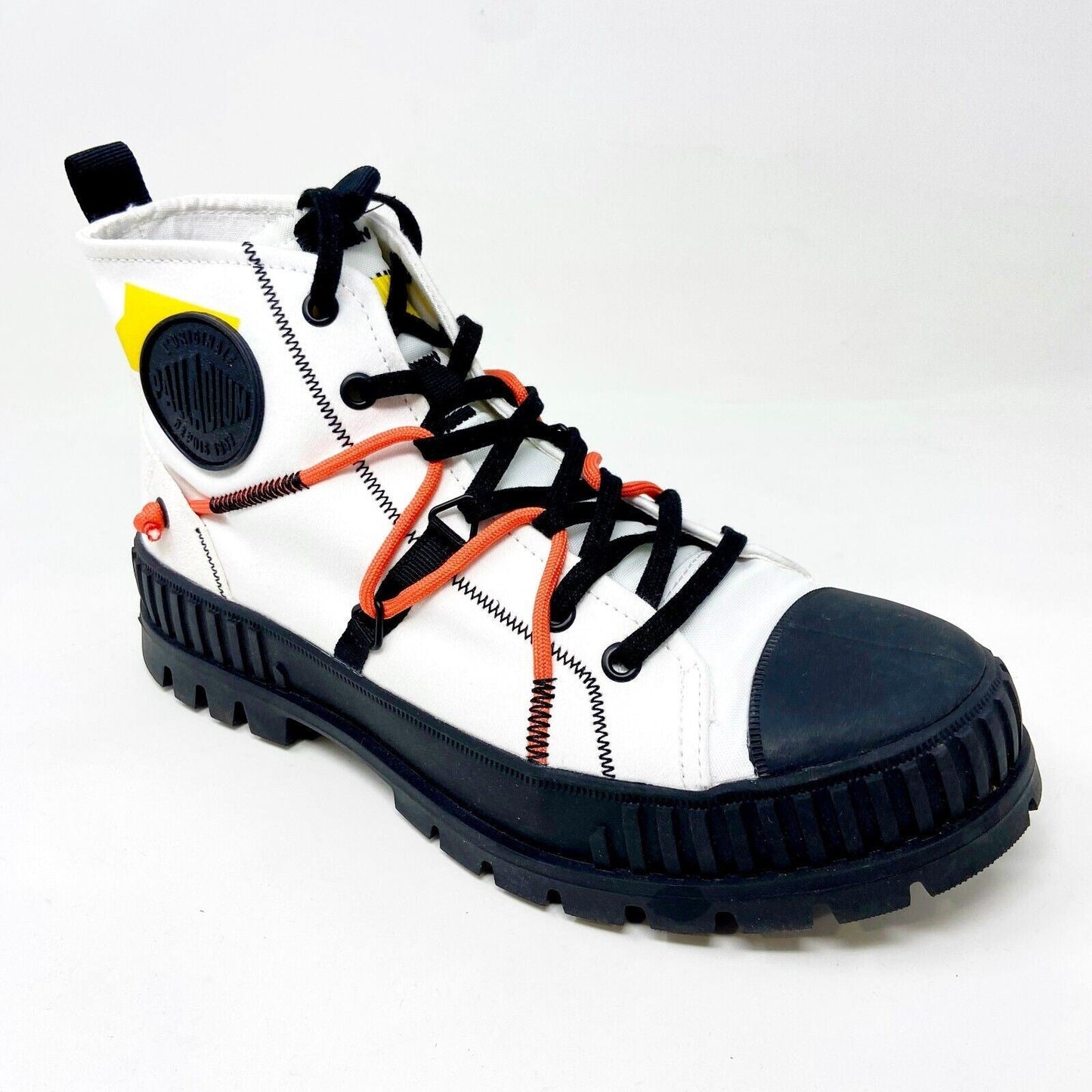 Palladium Pallashock Re-Craft Star White Womens Casual Combat Boots 77194 116