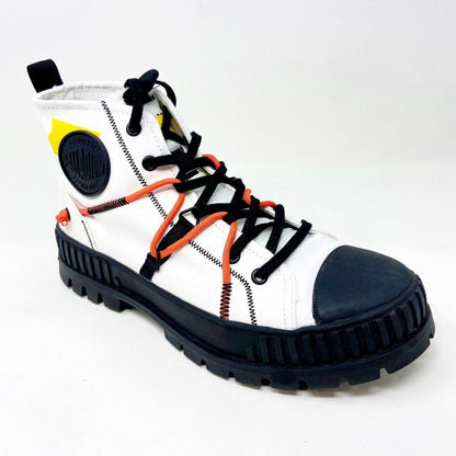 Palladium Pallashock Re-Craft Star White Womens Casual Combat Boots 77194 116
