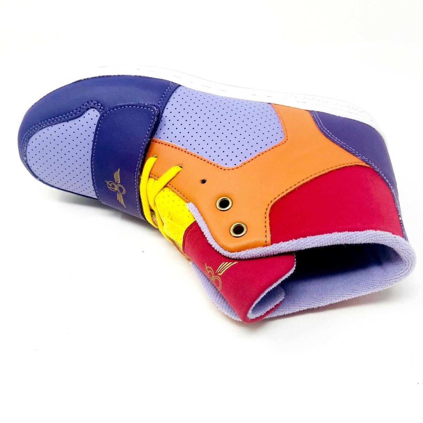 Creative Recreation Cesario Purple Red Orange Yellow Youth Kids Sneakers