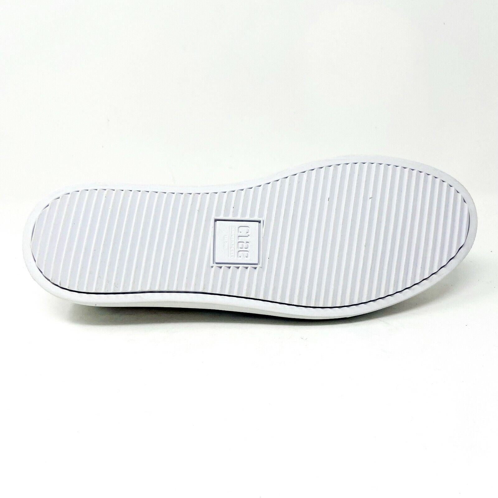Clae Bradley Knit White Mens Premium Casual Sneakers