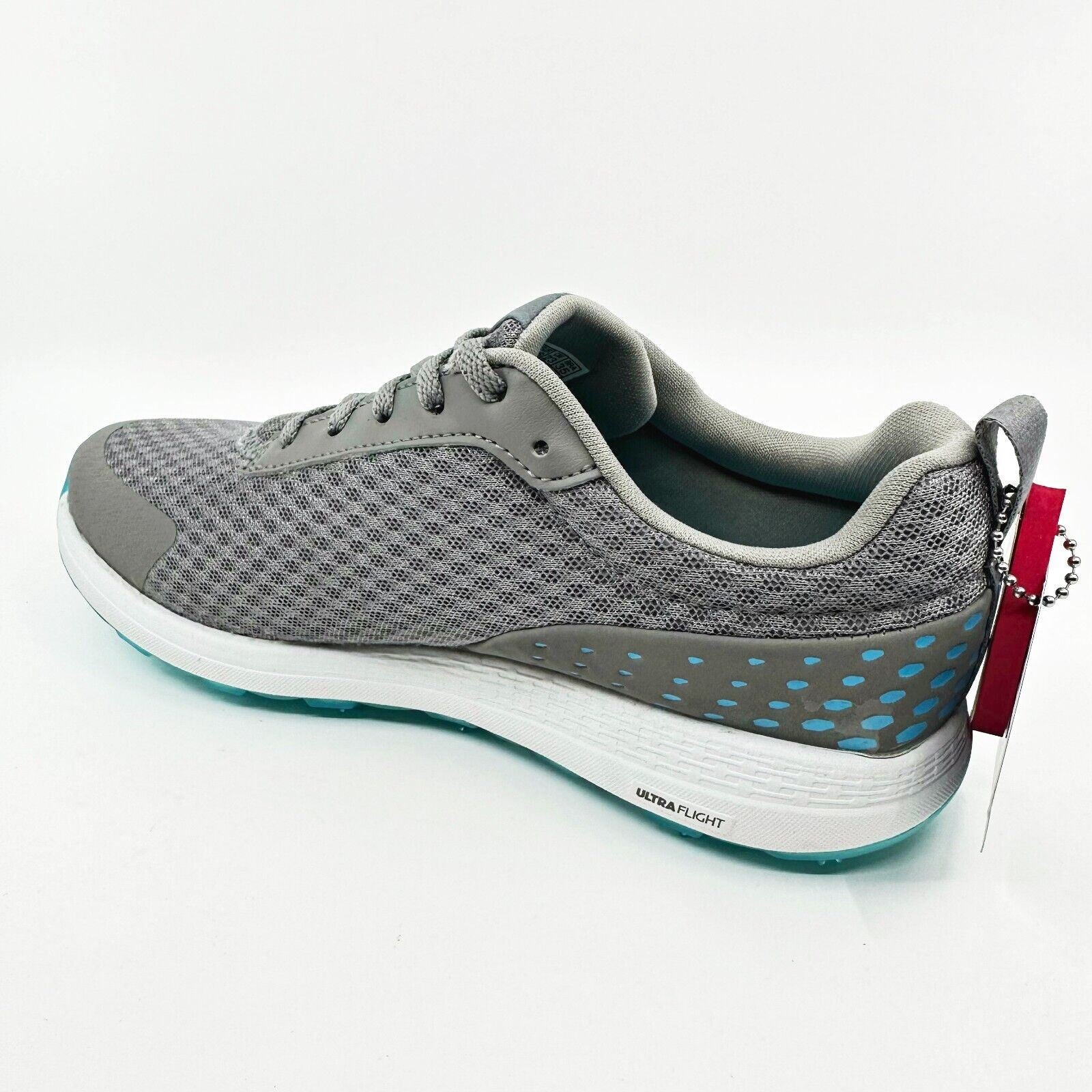 Skechers Go Golf Max Fairway 2 Gray Blue Womens Size 6 Spikeless Shoes