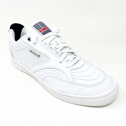 K-Swiss Ambassador Elite White Corporate Mens Size 9 Casual Sneakers 06992 113