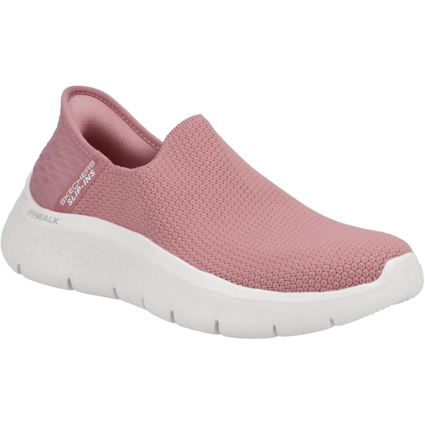 Women's Wide Fit Skechers Slip-ins 124820 Go Walk Flex Sunset Trainers