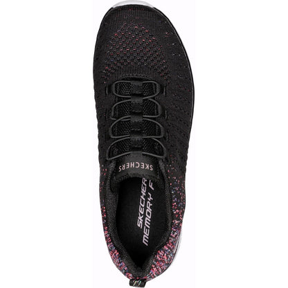 Women's Wide Fit Skechers 104411 Virtue Slip On Shoes