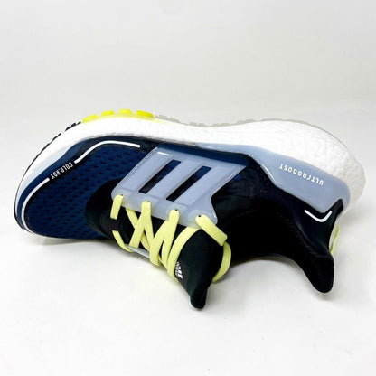 Adidas Ultraboost 21 COLD.RDY Navy White Yellow Womens Running Shoes S23754