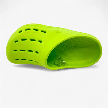 AND1 Bodega Clog Acid Green Kids Boys Sandal Clog