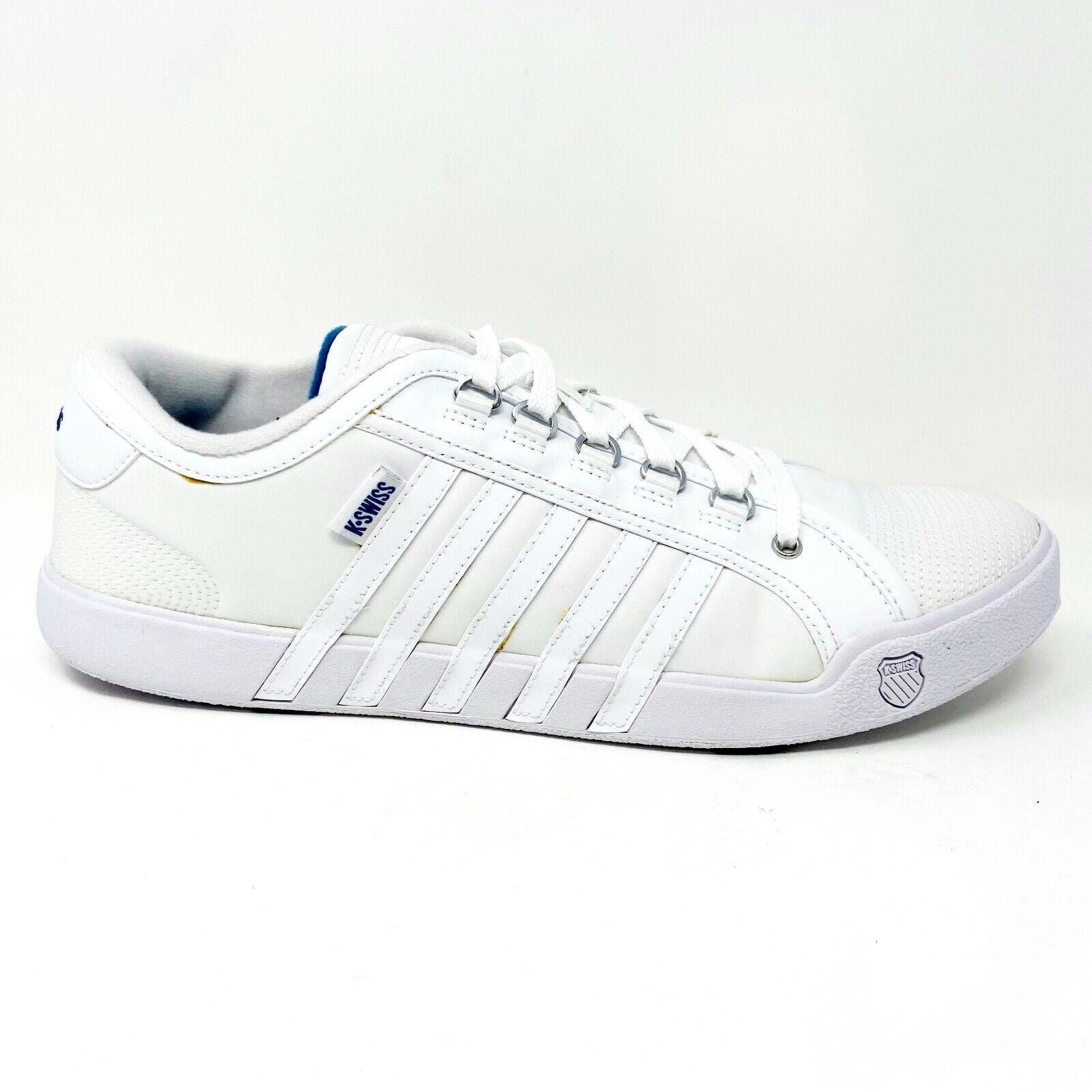 K Swiss Newport T White Deep Water Mens Size 13 Sneakers 02161118