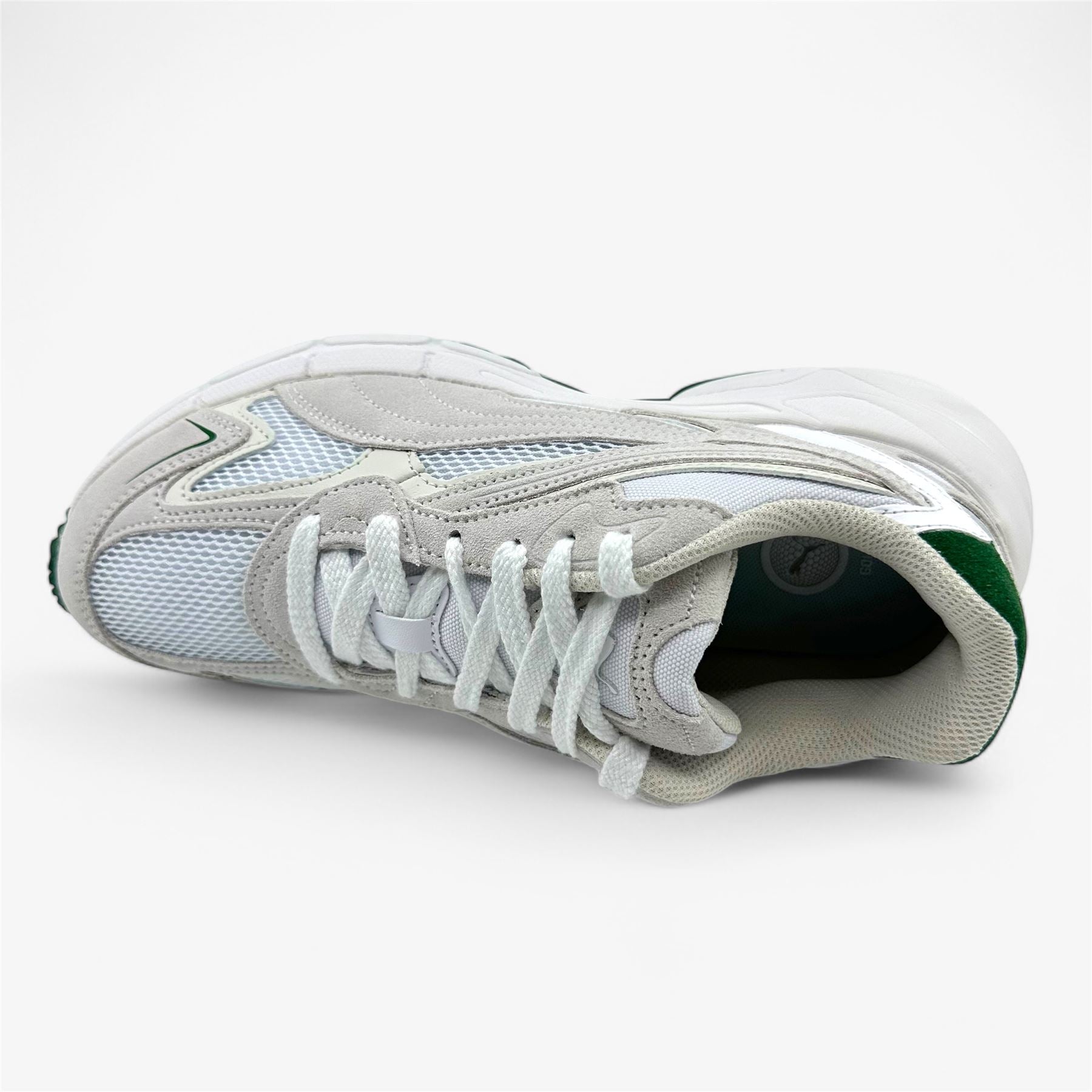PUMA Teveris G White Vapor Vine Mens Spikeless Golf Shoes