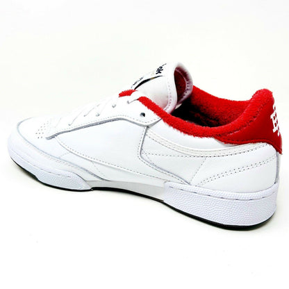Reebok Club C 85 Eric Emanuel White Red Mens Shoes Casual Sneakers FY3412