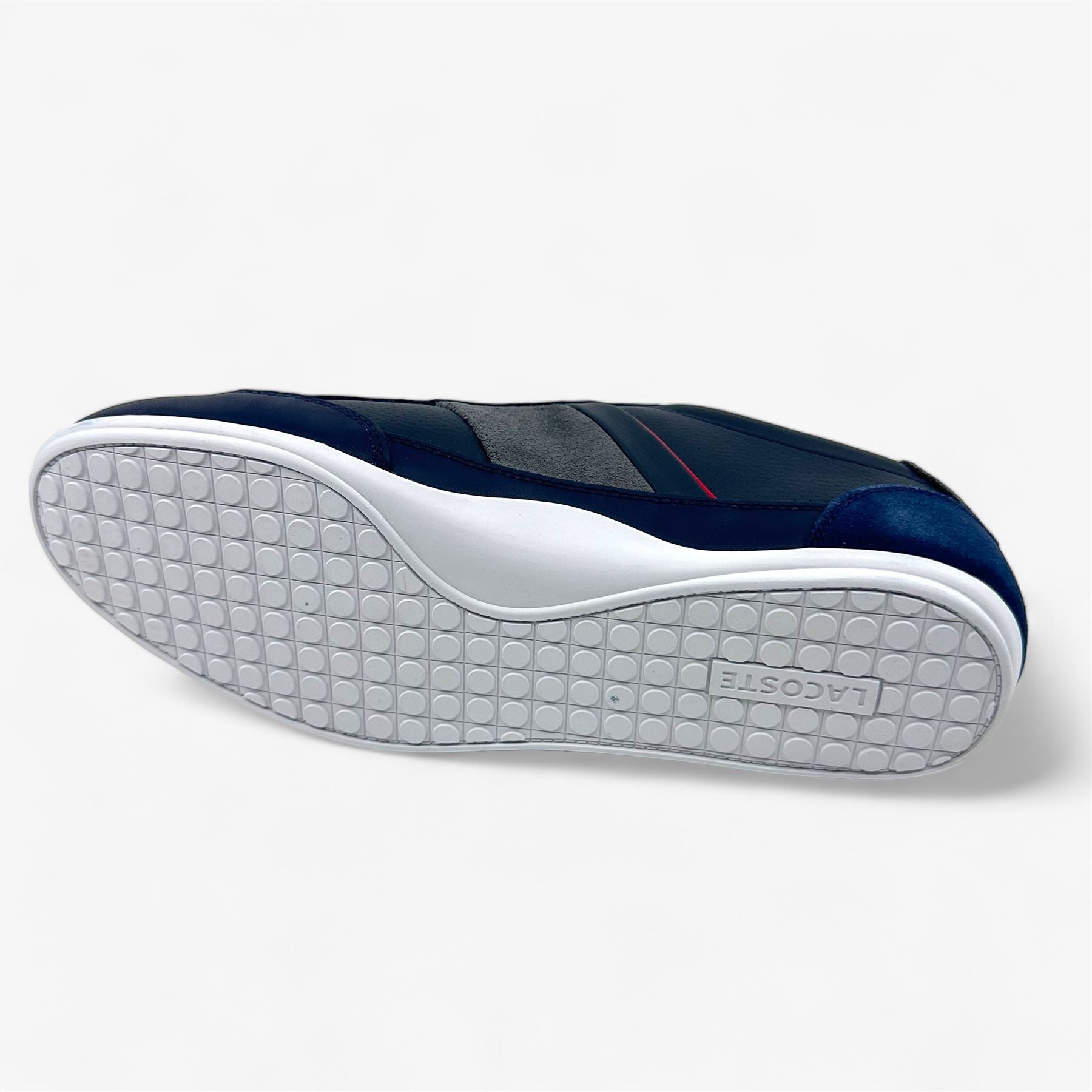 Lacoste Chaymon 216 1 SPM Navy Light Gray Mens Casual Sneaker