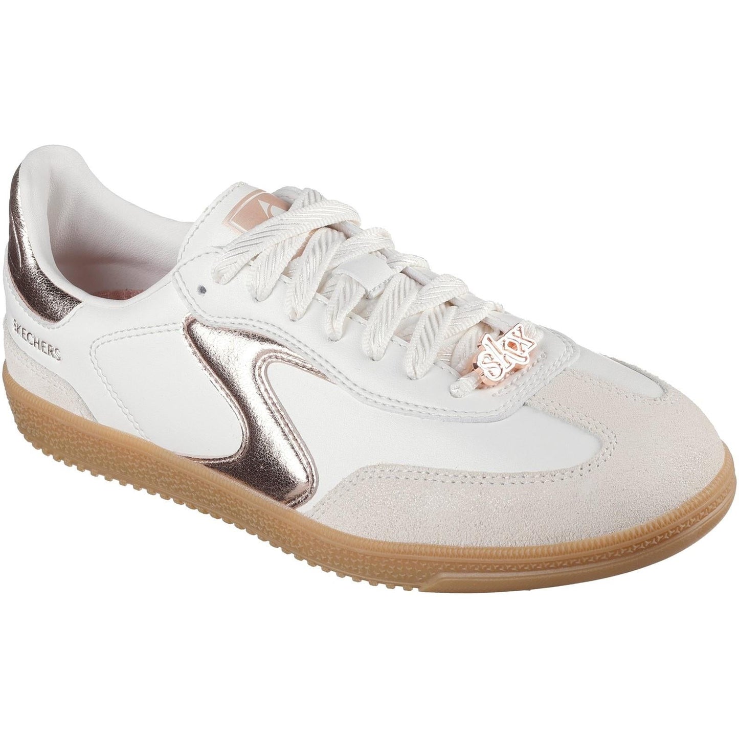 Women's Wide Fit Skechers 185236 Hotshot Cool Glow Trainers