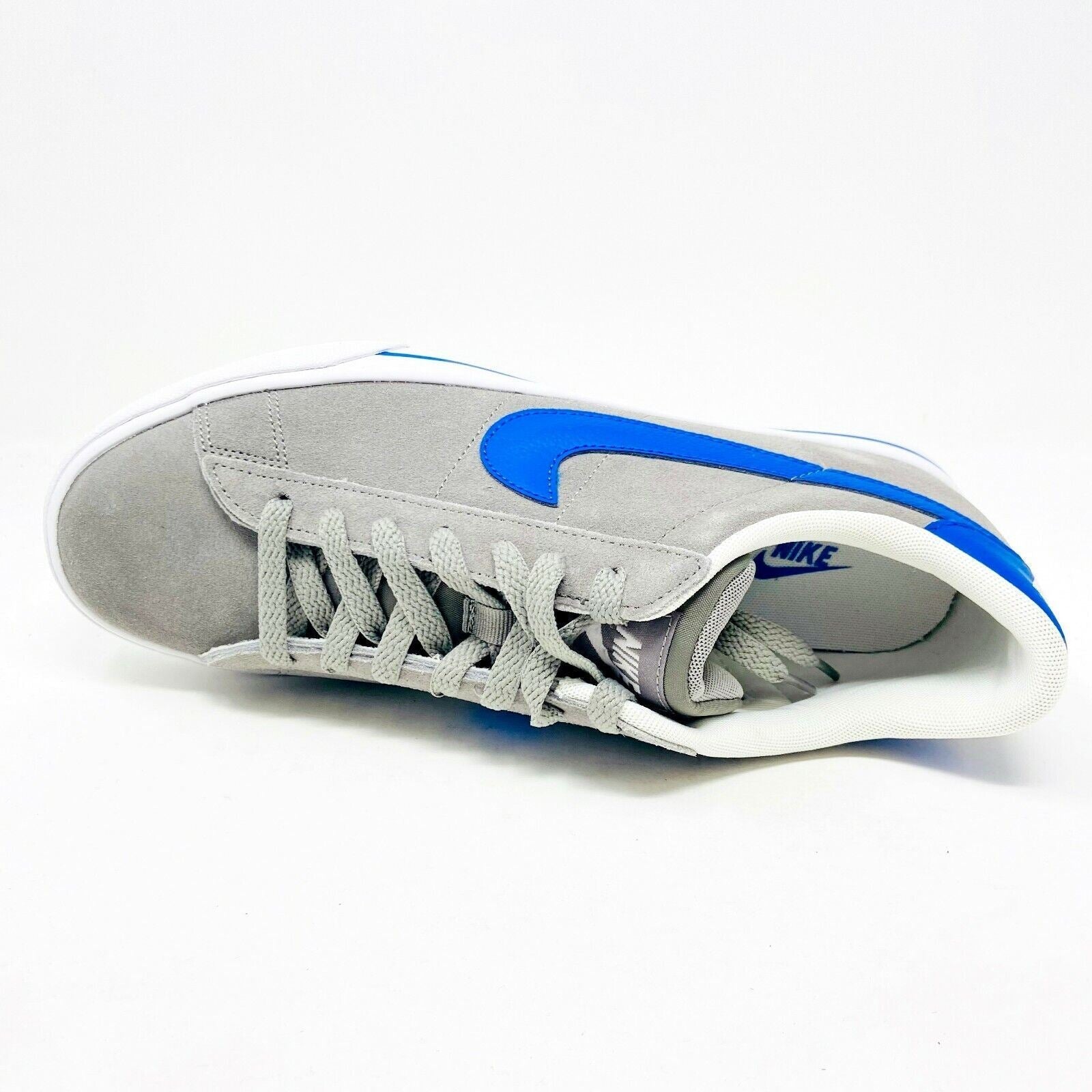 Nike Sweet Classic Retro Grey White Mens Size 9 Suede Sneakers 318333 044