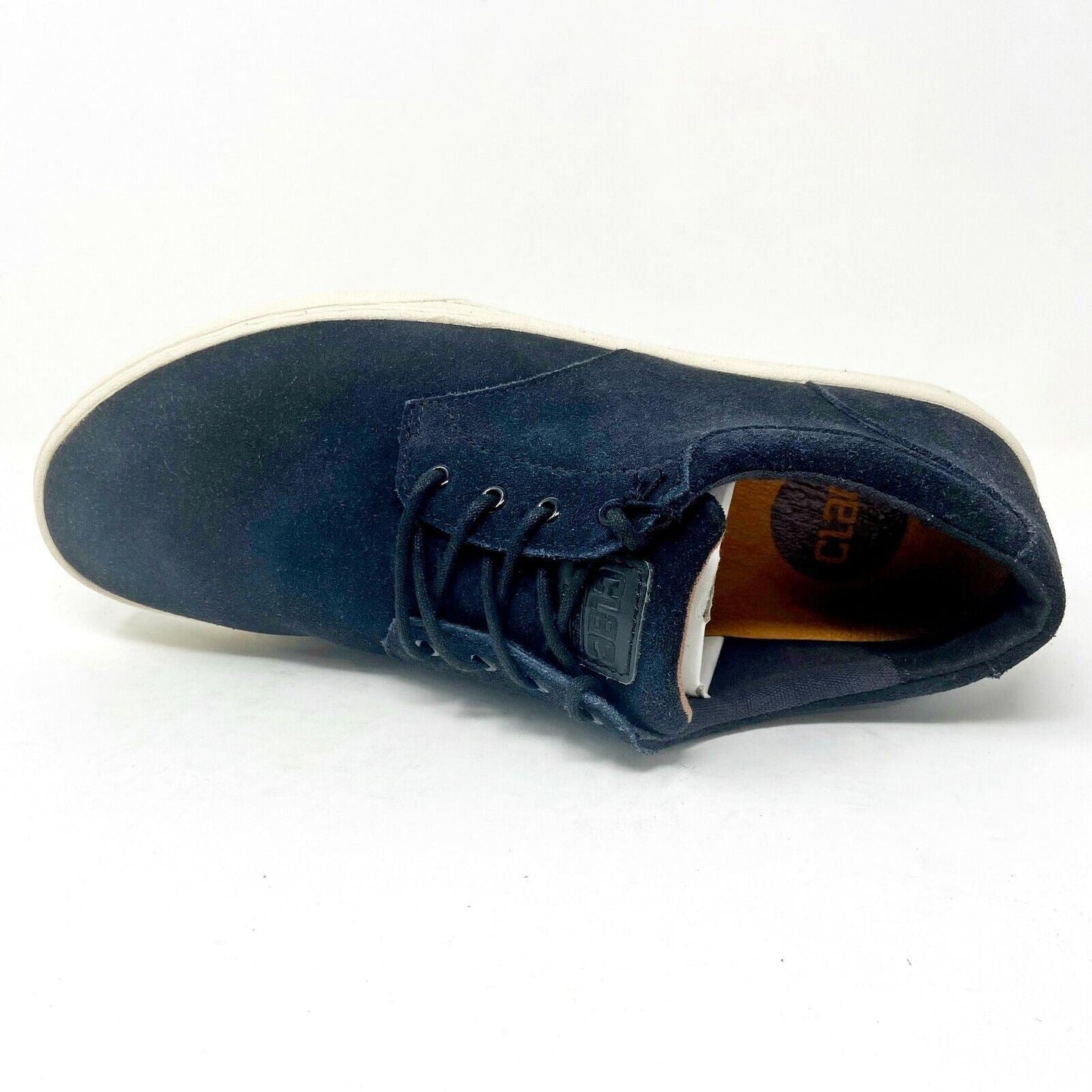 Clae Rogers Black Suede Mens Size 9 Premium Casual Sneakers
