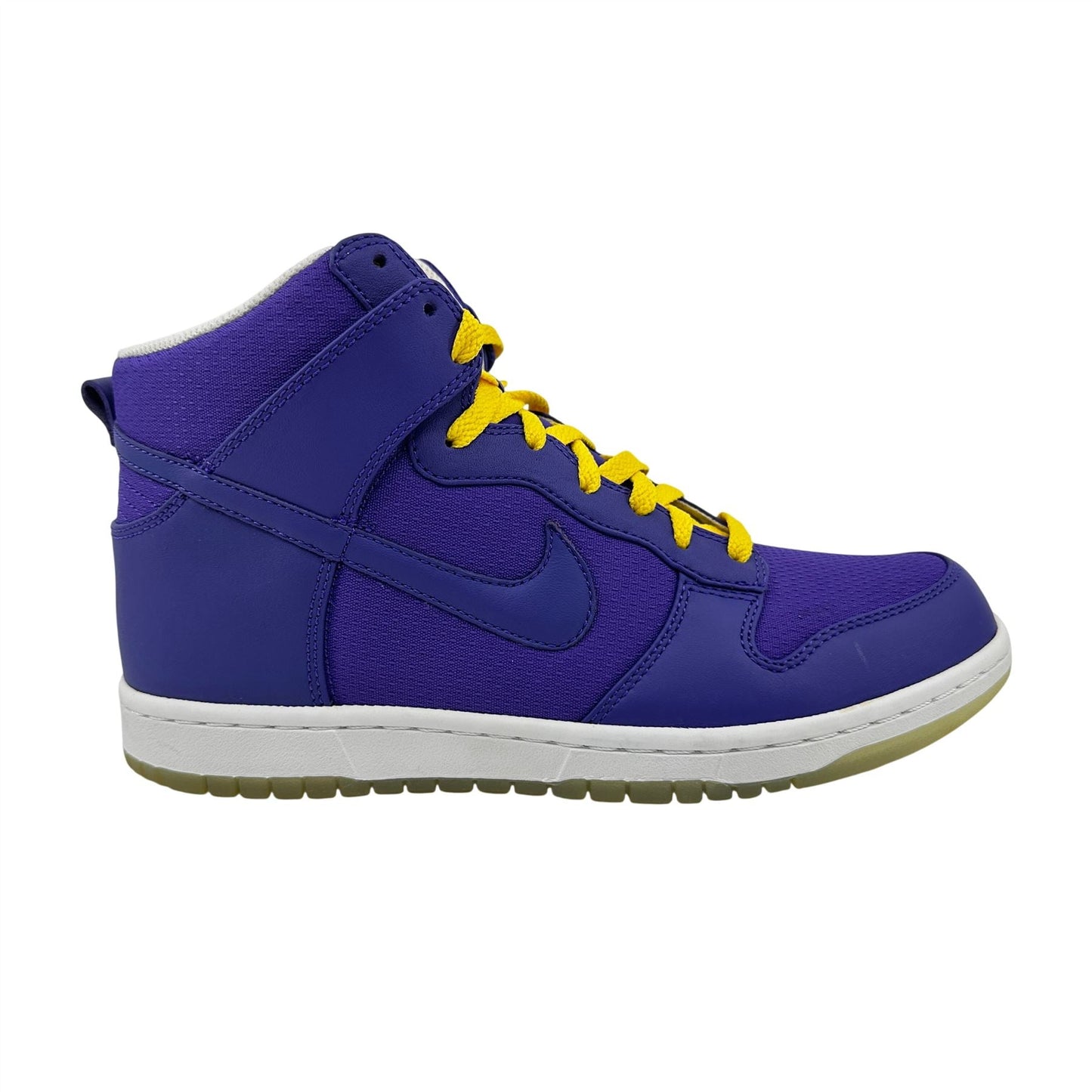 Nike Dunk High Premium Varsity Purple Maize Mens Athletic Sneaker
