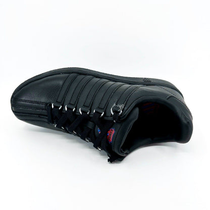 K-Swiss Mens Classic VN Heritage Size 9.5 Black Blue Red Sneakers 05826 020