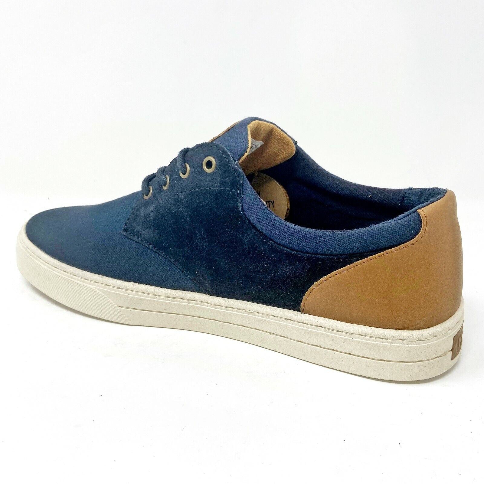 Clae Rogers Deep Navy Canvas Mens Casual Sneakers