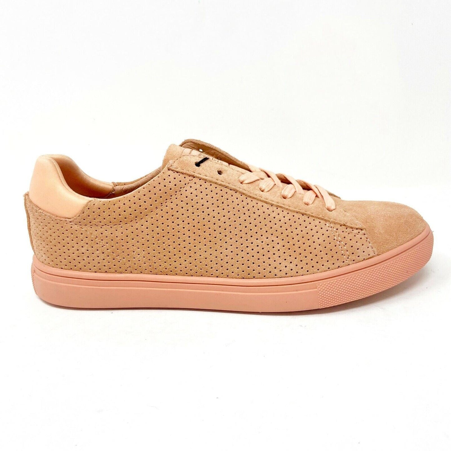 Clae Bradley Peach Suede Mens Premium Casual Sneakers