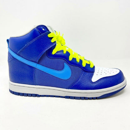 Nike Dunk High Varsity Deep Royal Blue White Mens Retro Sneakers 317982 403