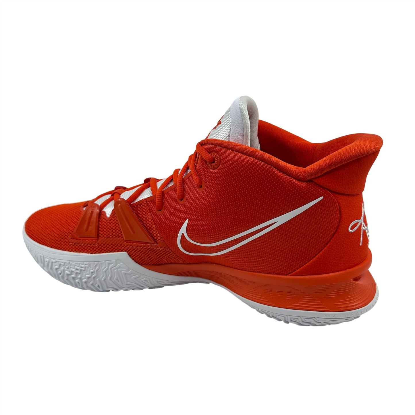 Nike Kyrie 7 TB Promo Team Orange White Mens Size 18 Athletic Sneaker