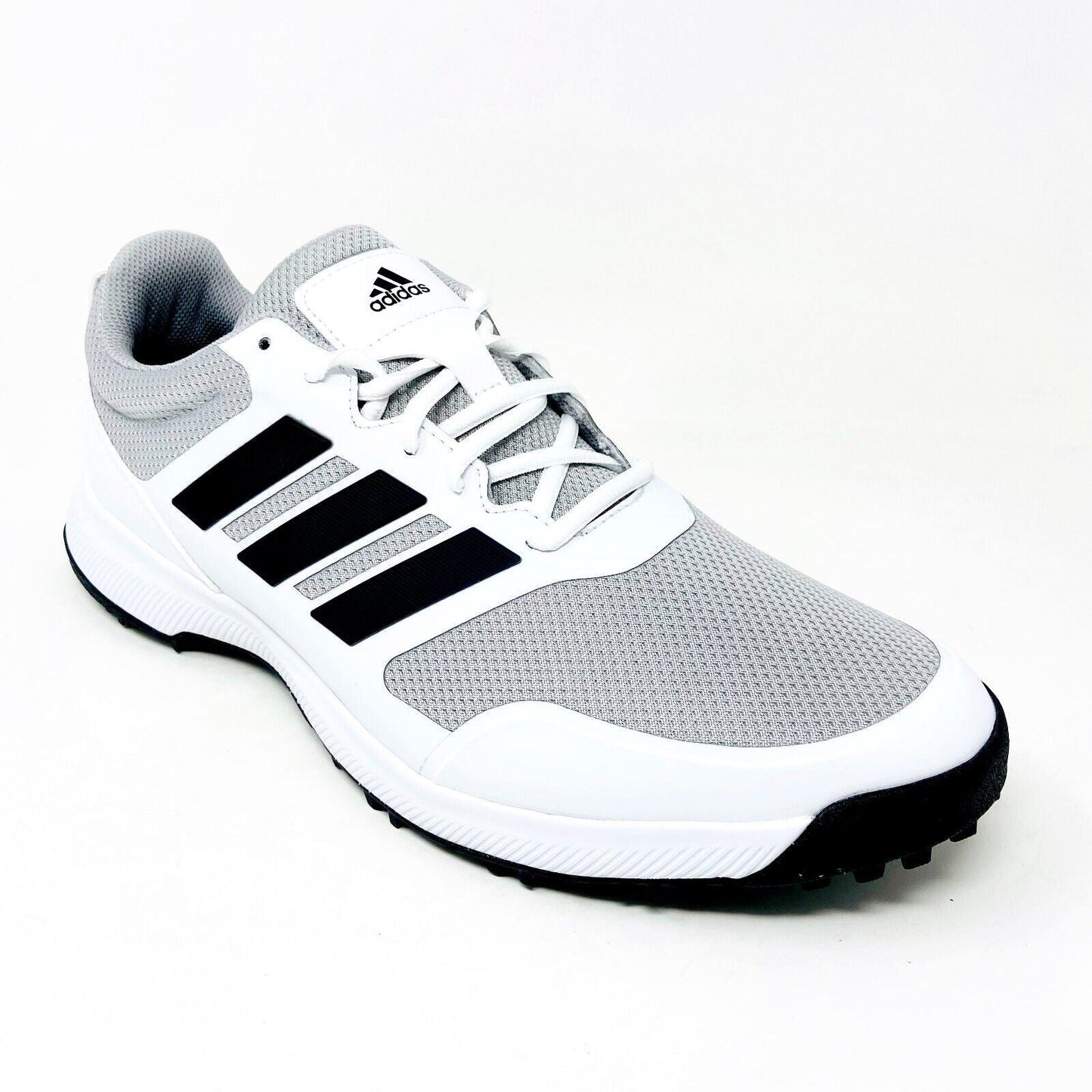 Adidas Tech Response SL White Black Mens Spikeless Golf Shoes EG5311