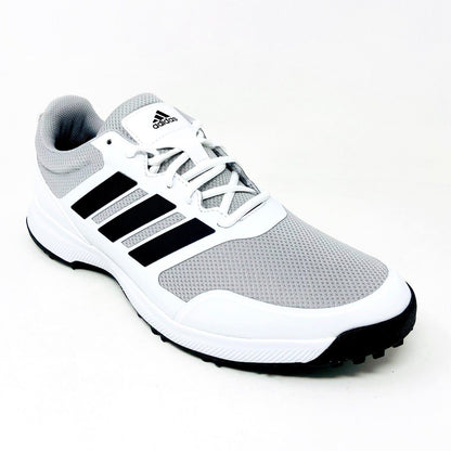Adidas Tech Response SL White Black Mens Spikeless Golf Shoes EG5311