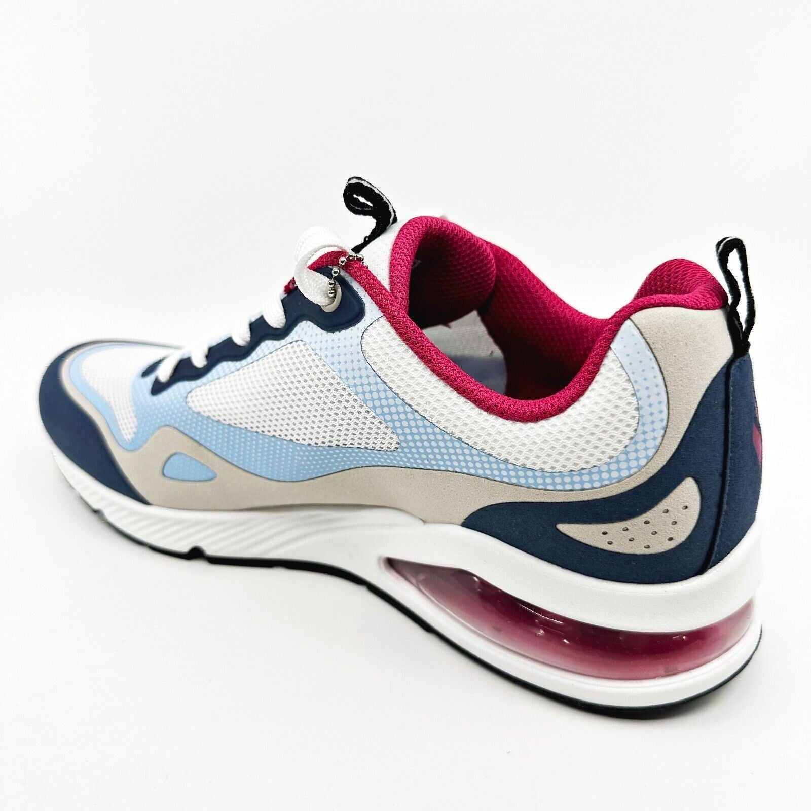 Skechers Uno 2 Runabout White Navy Red Womens Size 11 Sneakers