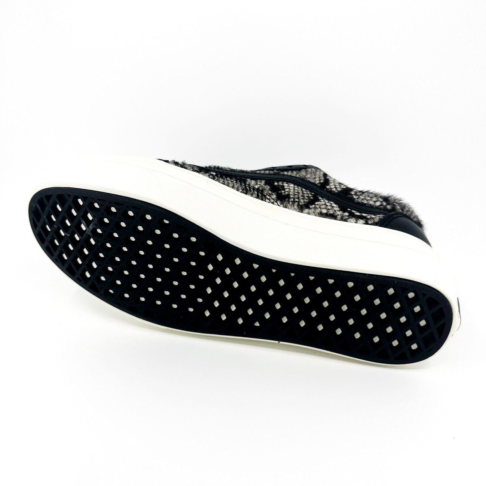 Vans Vault Super Comfycush Old Skool (Snake Pony) Black Marshmallow Womens Shoes