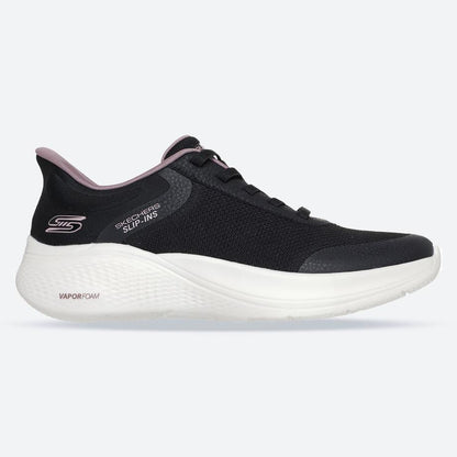 Women's Wide Fit Skechers 117555 Slip-ins Bobs Sport Infinity Vapor Glow Trainers