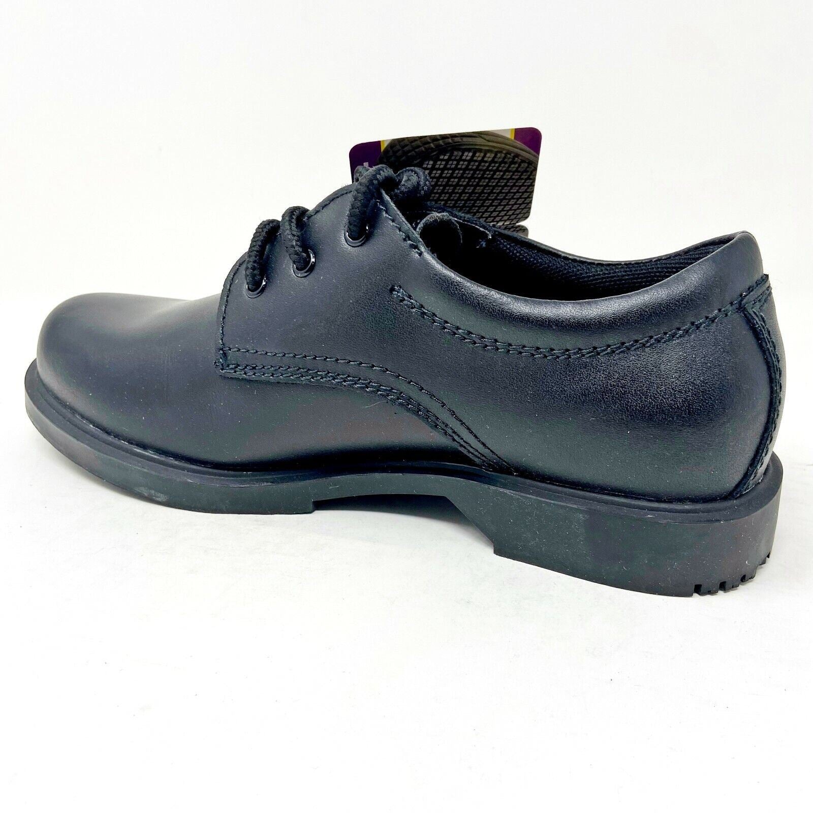 Shoes for Crews SFC Slip Resistant Black Oxford Womens Work Crew Shoes