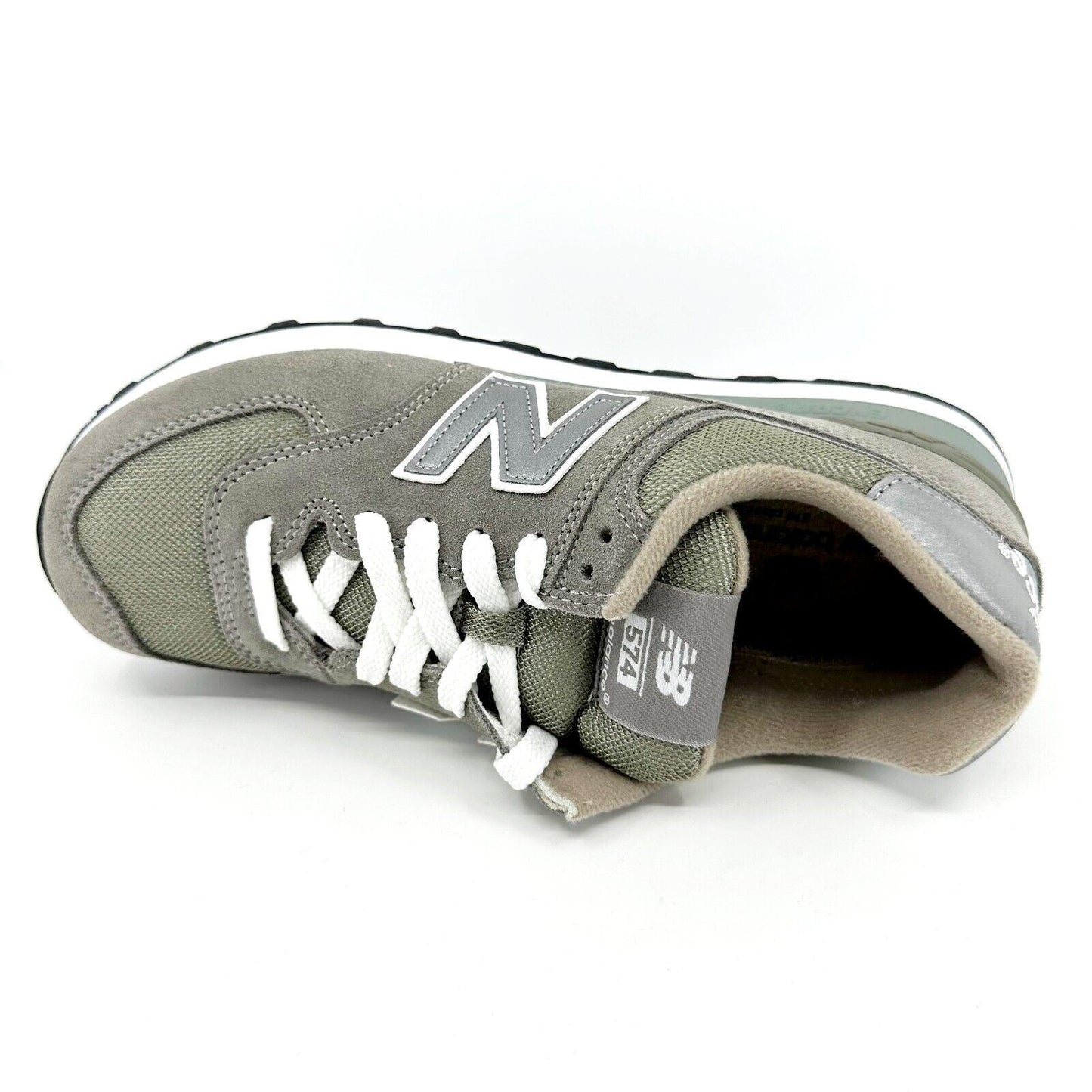 New Balance 574 Classics Grey Suede Retro Mens Sneakers M574GS