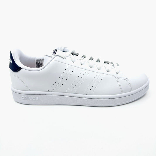 Adidas Advantage Cloud White Navy Mens Tennis Sneakers GZ5299
