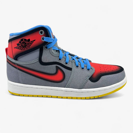 Jordan Air Jordan 1 Retro KO Hi RRTG Stealth Sunburst University Blue White Mens Sneaker
